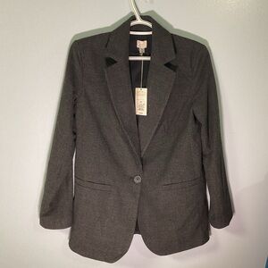 A new day xs dark gray blazer